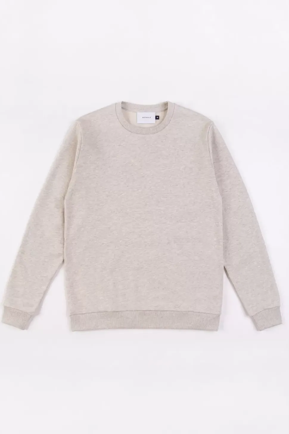 Logo Sweatshirt Bio Baumwolle - Grau