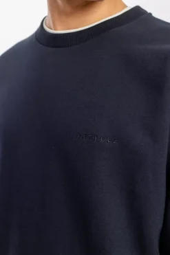 Logo Sweatshirt Bio Baumwolle - Schwarz