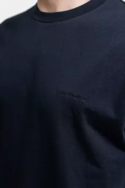 Logo T-Shirt Aus Bio-Baumwolle Schwarz