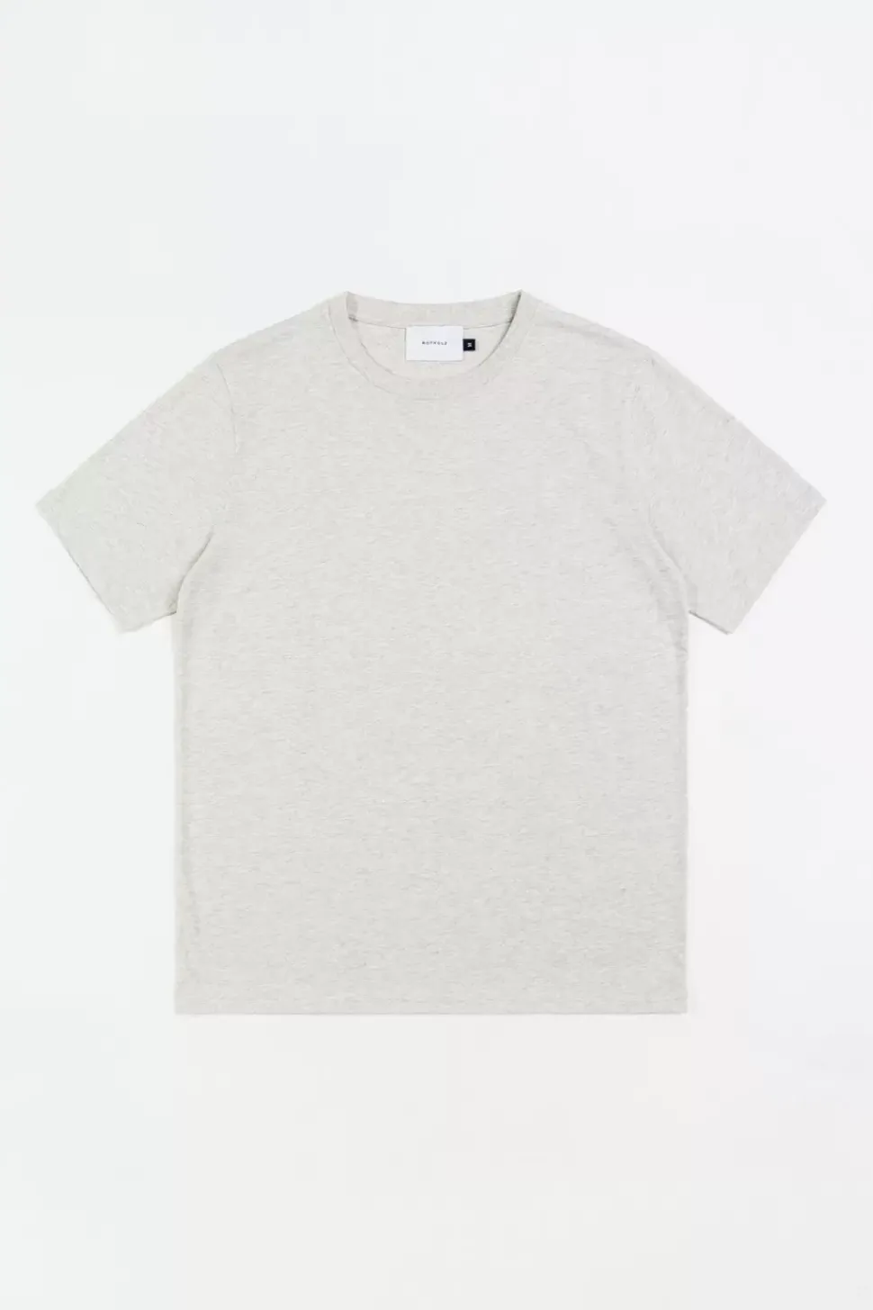 Logo T-Shirt Aus Bio-Baumwolle Grau