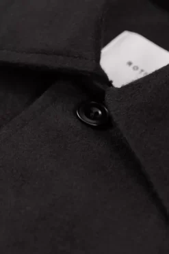 Moleskin Jacke Bio Baumwolle - Schwarz