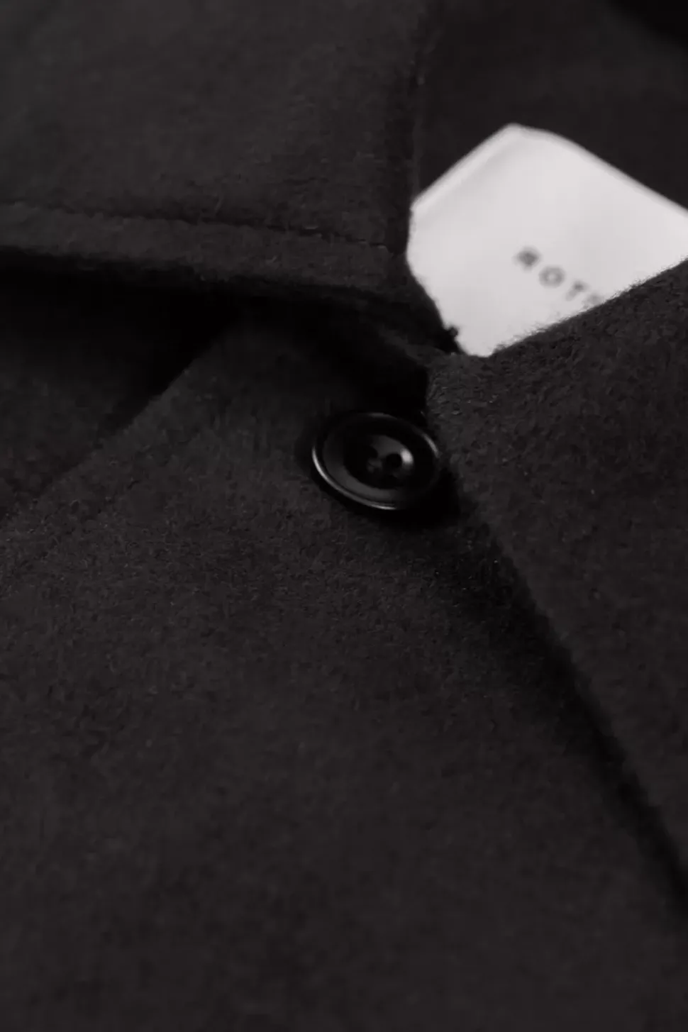 Moleskin Jacke Bio Baumwolle - Schwarz