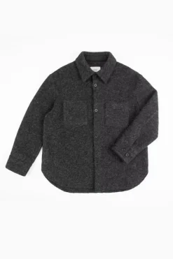 Overshirt Bio Wollmischung - Anthrazit