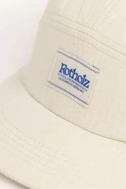 5 Panel Cap Bio Baumwolle - Sand