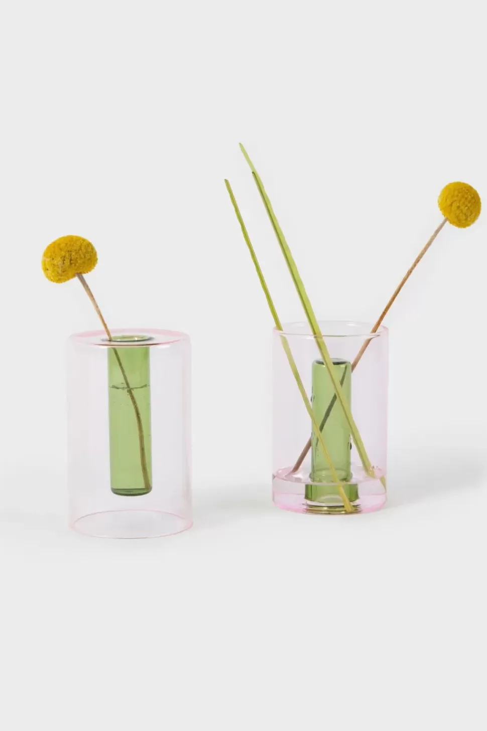 Reversible Glass Vase
