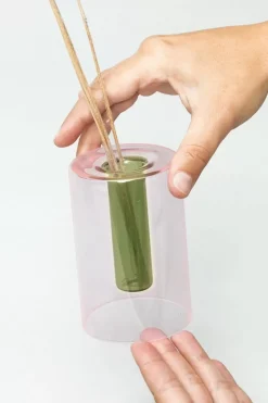 Reversible Glass Vase