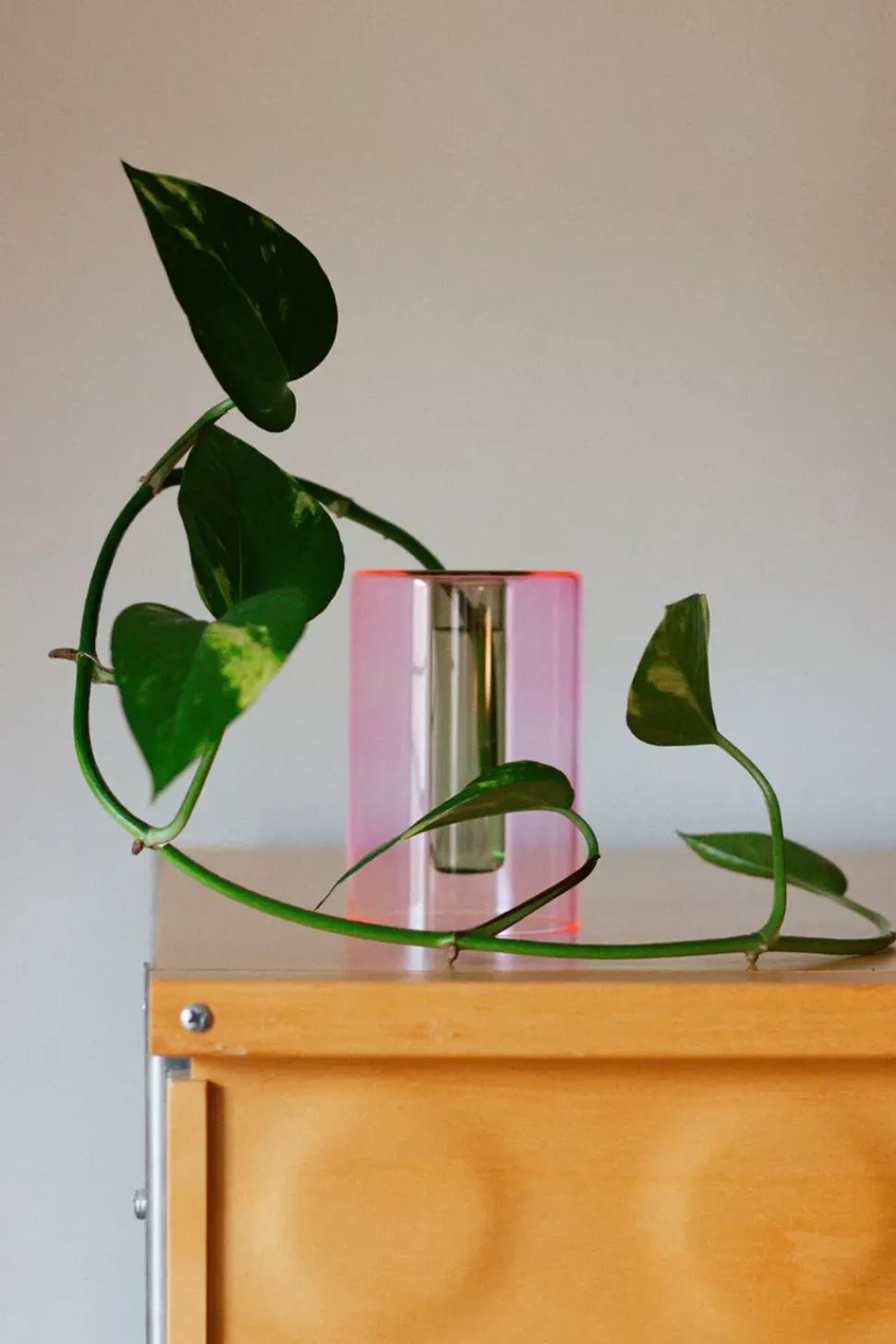 Reversible Glass Vase