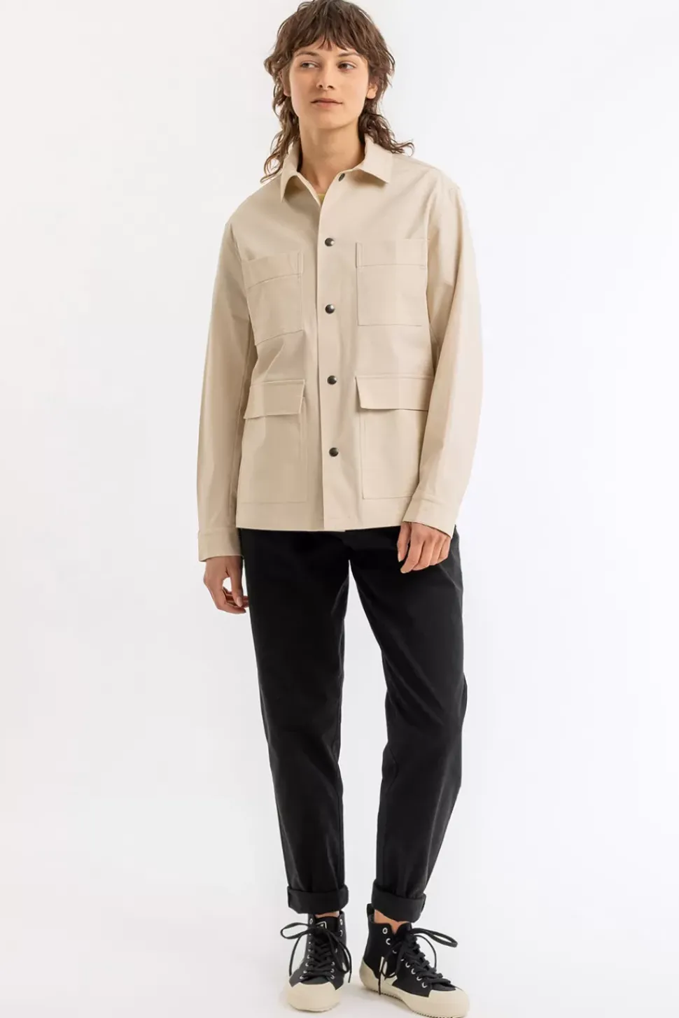 Ripstop Workwear Jacke Sand
