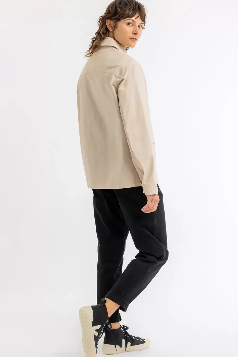 Ripstop Workwear Jacke Sand
