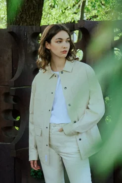 Ripstop Workwear Jacke Sand
