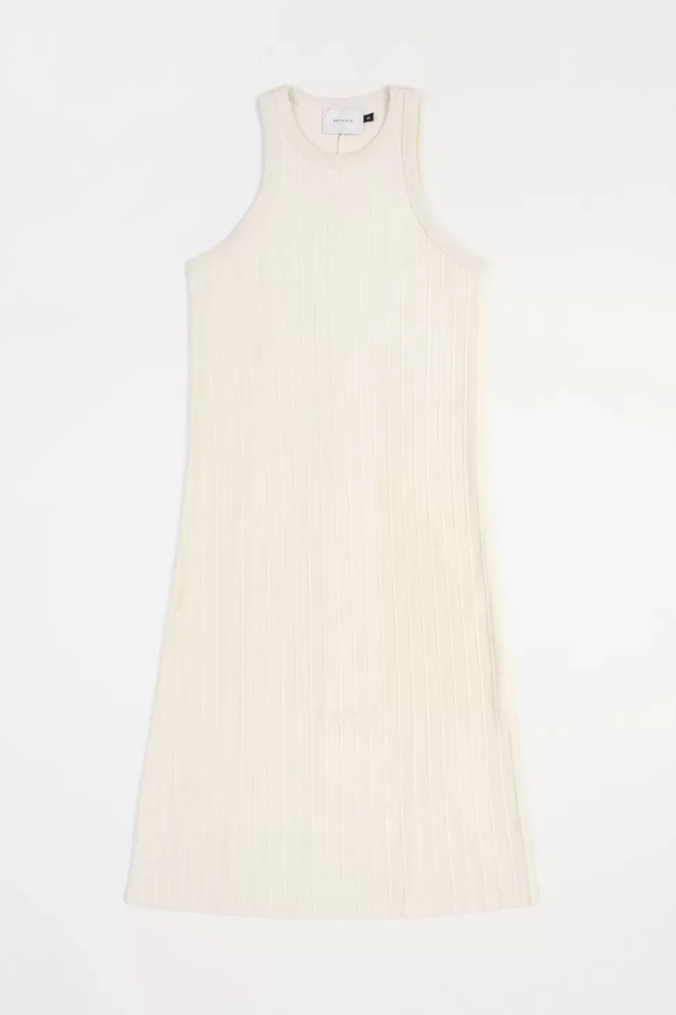 Strick Kleid Bio Baumwolle - Creme