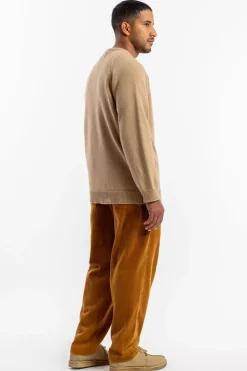 Strickpullover Wollmischung - Beige
