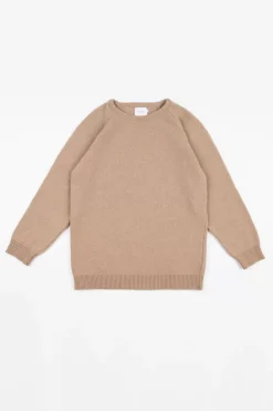 Strickpullover Wollmischung - Beige