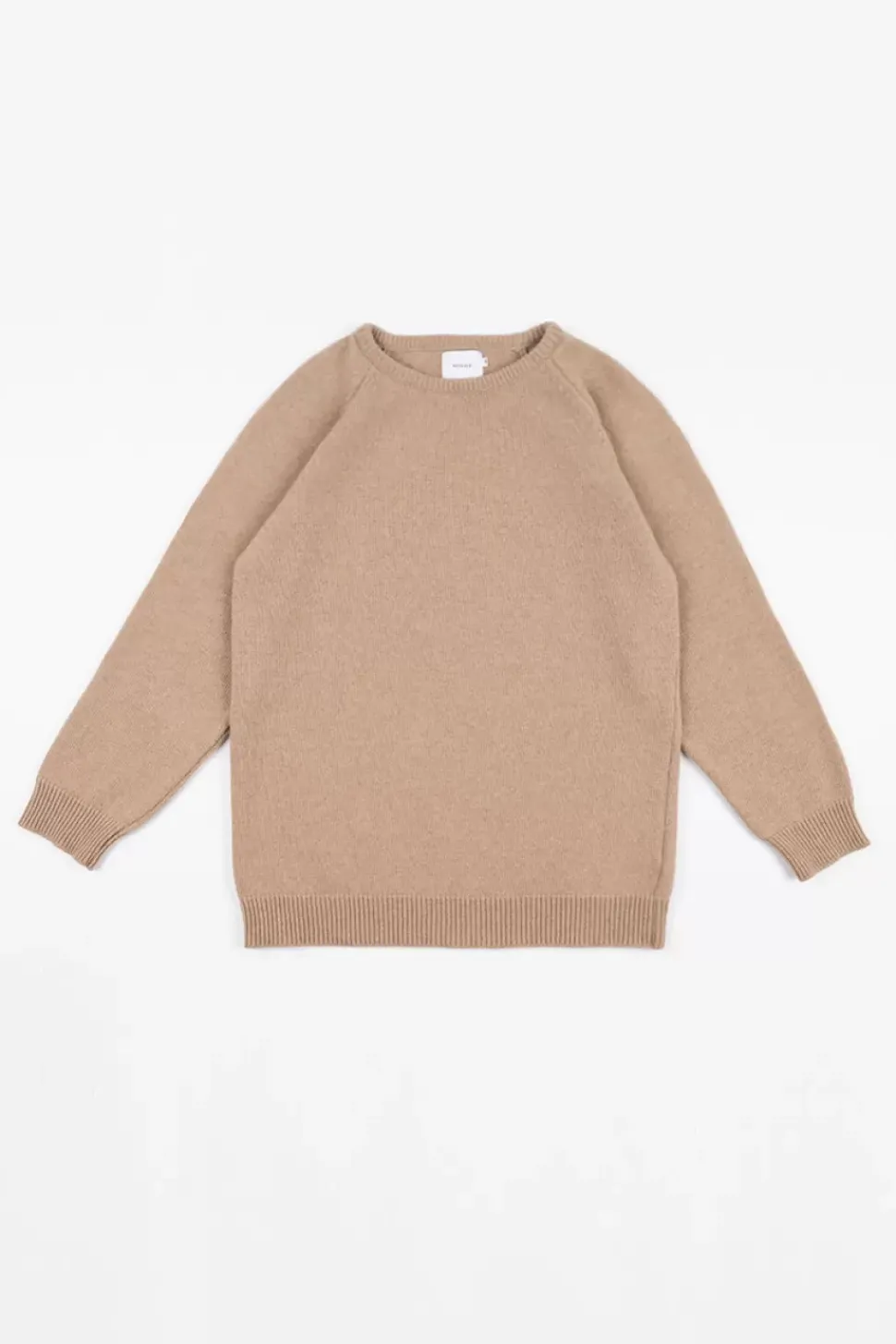 Strickpullover Wollmischung - Beige