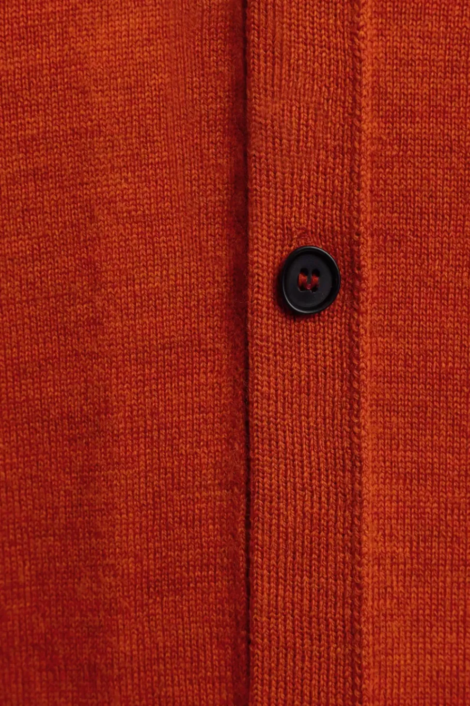 Strick Shirt Merinowolle - Rot