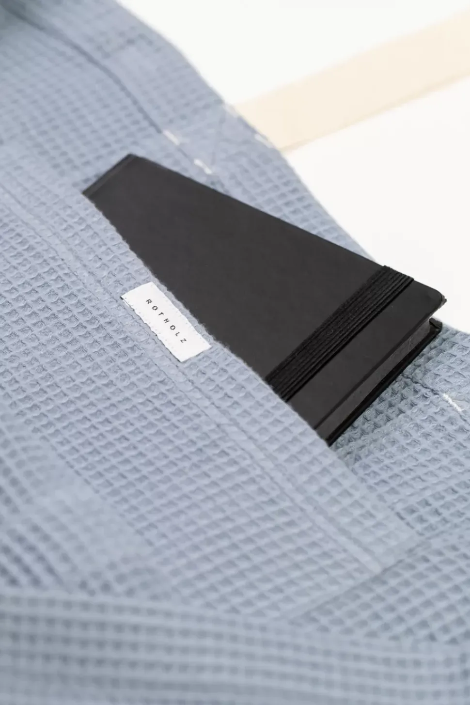 Weekend Tote Bag Bio Baumwolle - Hellblau