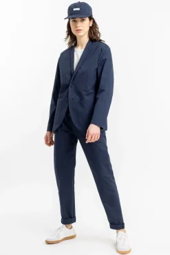 Workwear Blazer Aus Bio Ripstop Blau