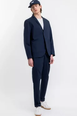 Workwear Blazer Aus Bio Ripstop Blau