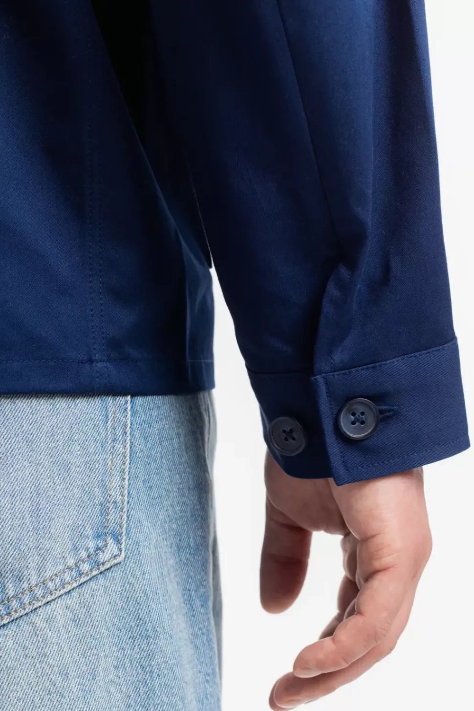 Workwear Jacke Bio Twill - Blau