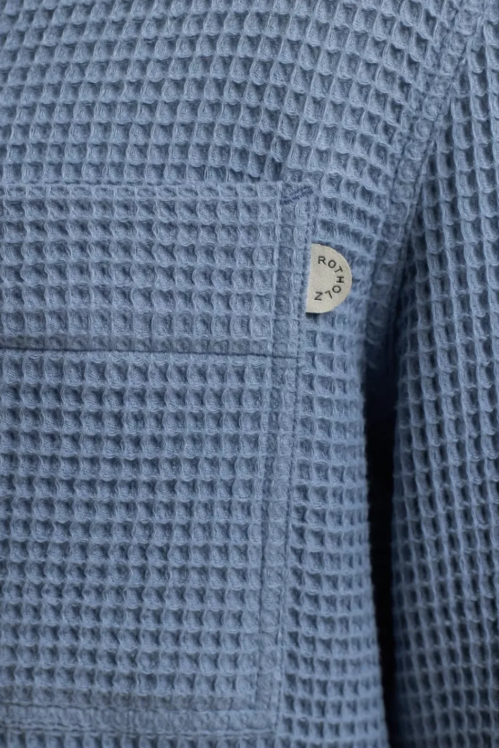 Workwear Jacke Waffle Cotton - Hellblau